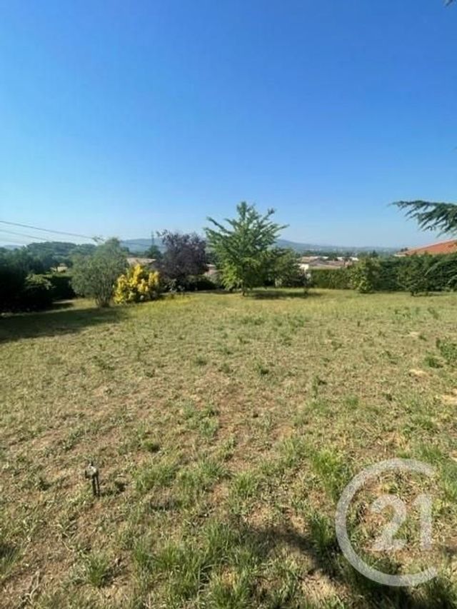 terrain à vendre - 420.0 m2 - MASSIEUX - 01 - RHONE-ALPES - Century 21 Agence Du Camp