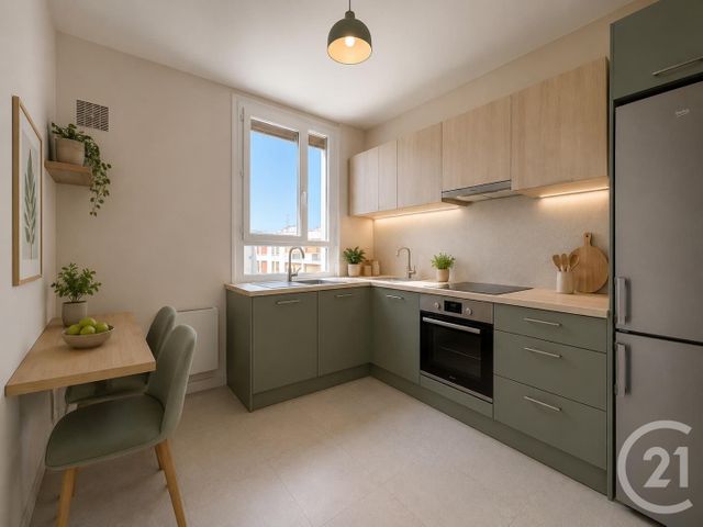Appartement T1 à vendre - 1 pièce - 36.95 m2 - GENAY - 69 - RHONE-ALPES - Century 21 Agence Du Camp