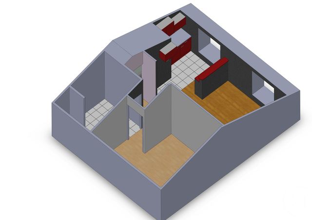 maison à louer - 2 pièces - 50.0 m2 - MIRIBEL - 01 - RHONE-ALPES - Century 21 Agence Du Camp