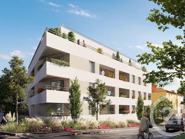 Appartement F2 à vendre - 2 pièces - 45.6 m2 - SATHONAY CAMP - 69 - RHONE-ALPES - Century 21 Agence Du Camp